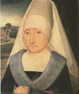 Hans Memling Portrait of an Old Woman (mk05) China oil painting art